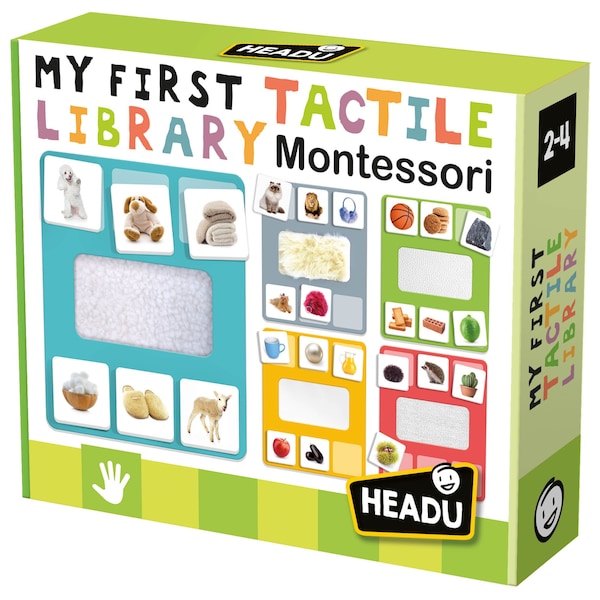 Headu Montessori My First Tactile Library MU54341 - main